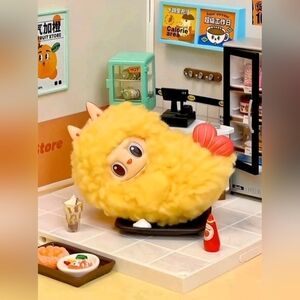 Pop Mart The Monsterd /Wacky Mart "Fried Shrimp- Box Open, Bag Sealed